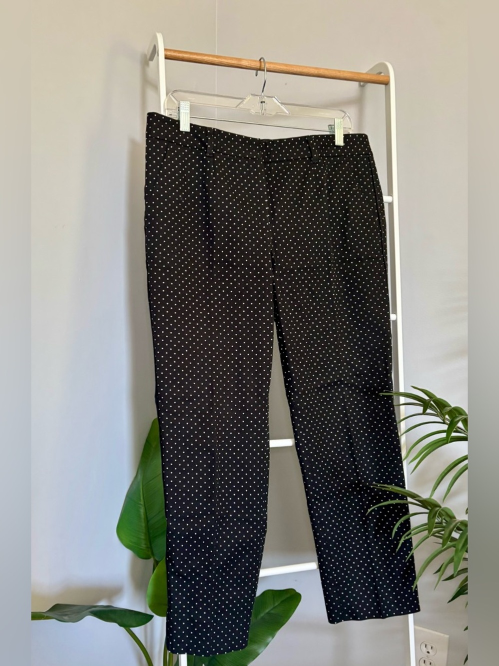 Dolce & Gabbana Black Polka Dot Pants